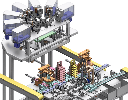 BearLink automated bearing handling system